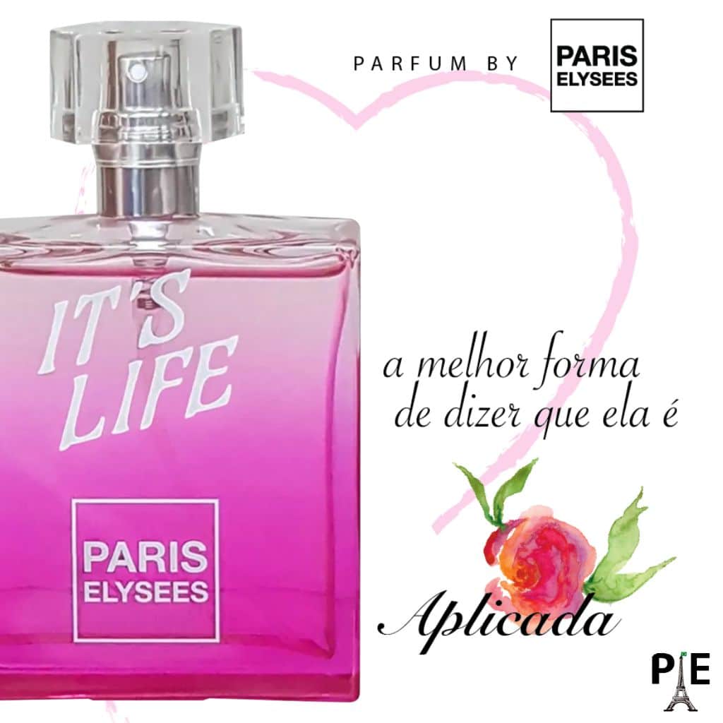 Perfume Feminino It's Life Paris Elysees 100 ml Imagem Notas do Perfume