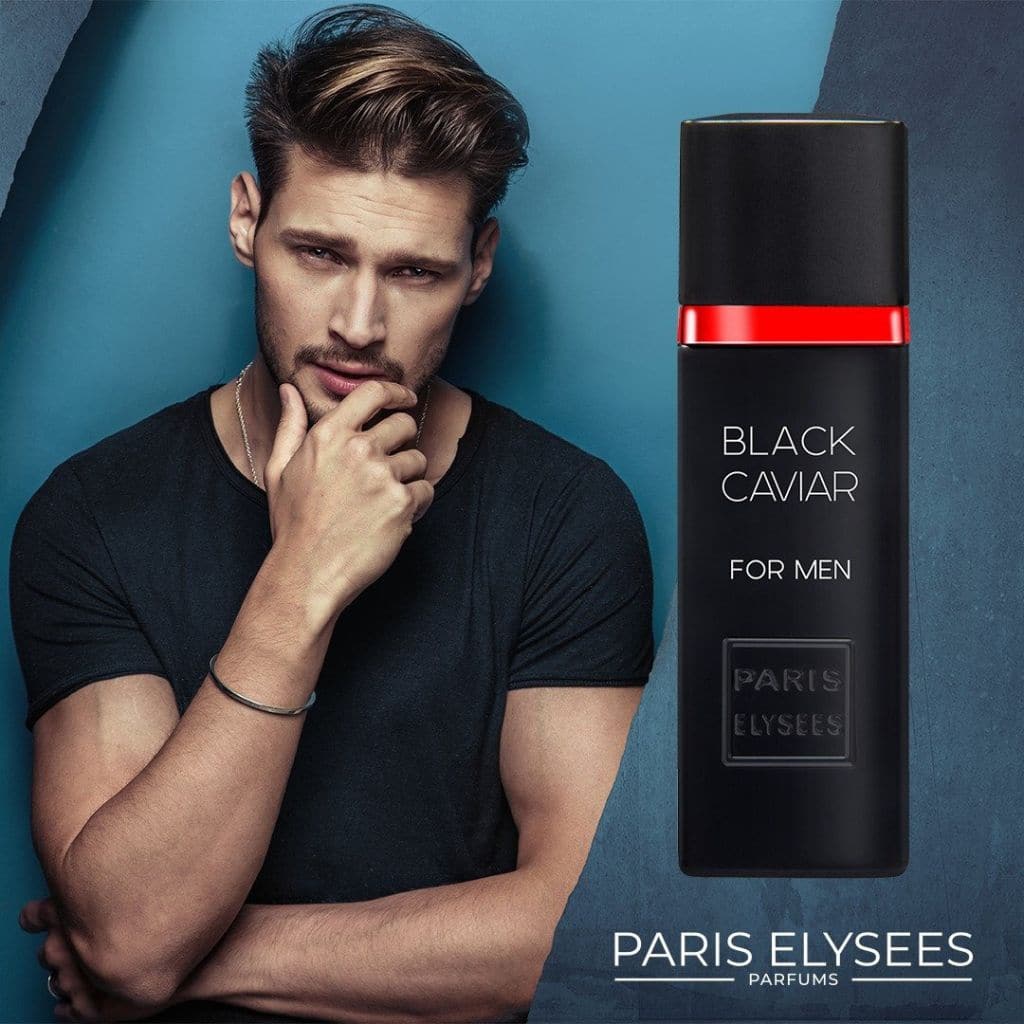 Black Caviar Paris Elysees Perfume Masculino EDT