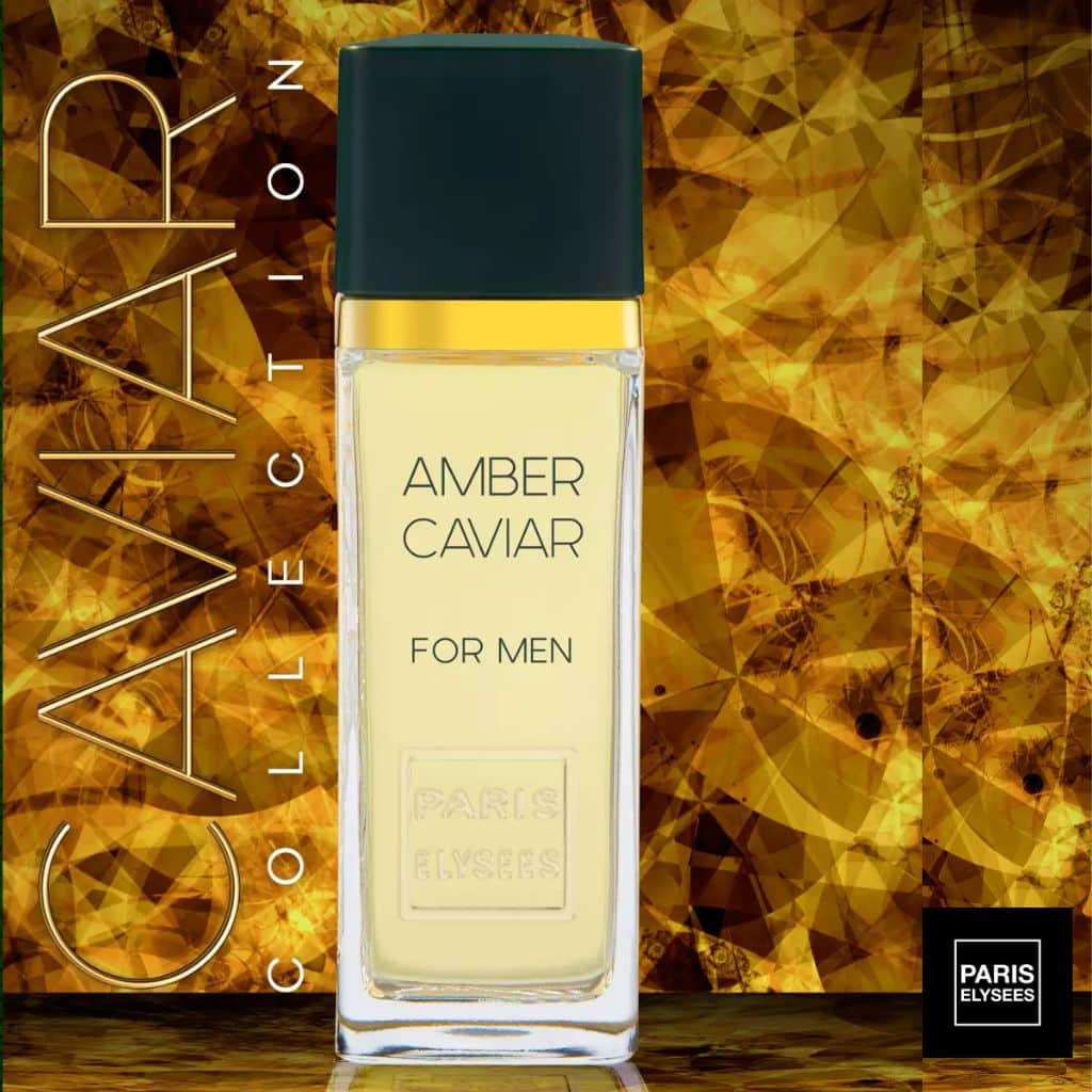 Perfume Masculino Amber Caviar Paris Elysees 100 ml