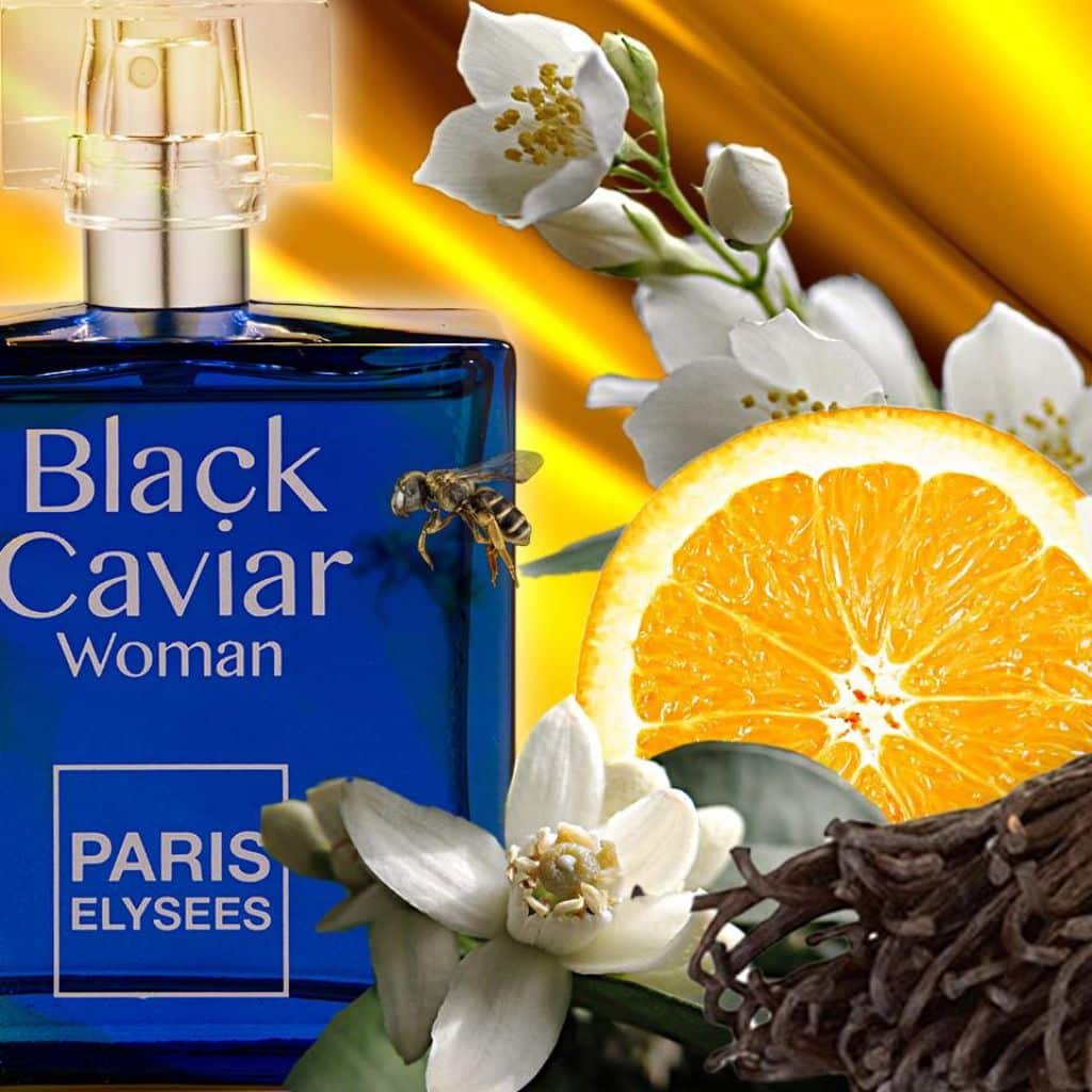 Black Caviar Woman Paris Elysees Perfume Feminino 100ml Notas do Perfume