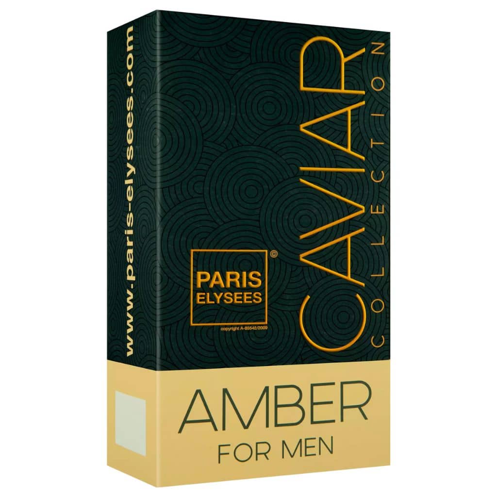 Perfume Masculino Amber Caviar Paris Elysees 100 ml