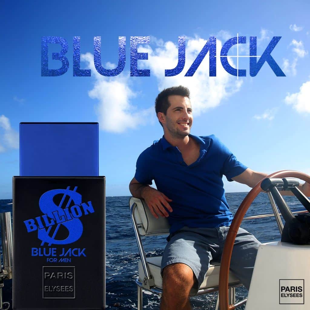 Perfume Masculino Billion Blue Jack Paris Elysees 100 ml