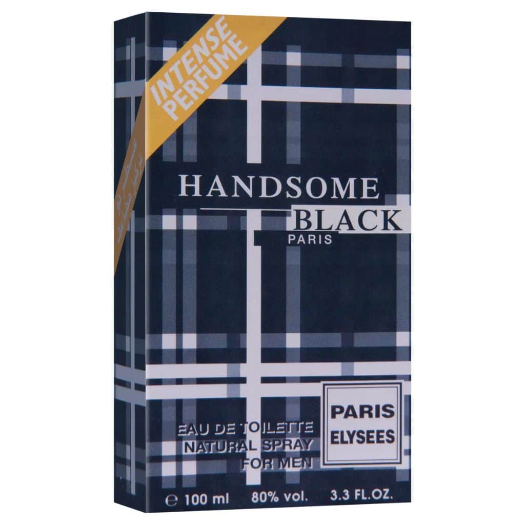 Handsome Black Paris Elysees Perfume Masculino 100ml