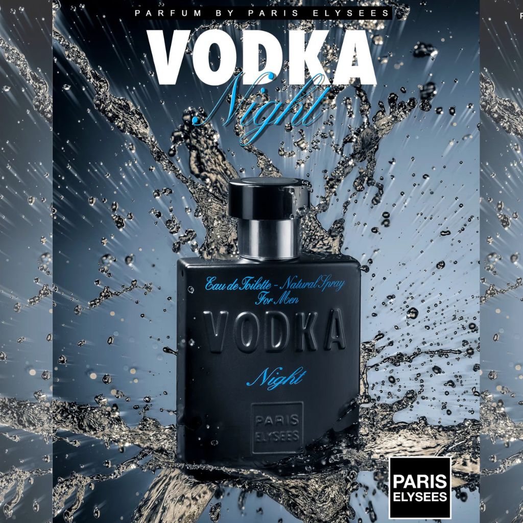 Vodka Night Paris Elysees Perfume Masculino 100ml