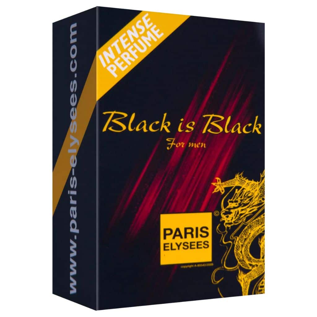 Perfume Masculino Black is Black Paris Elysees 100 ml