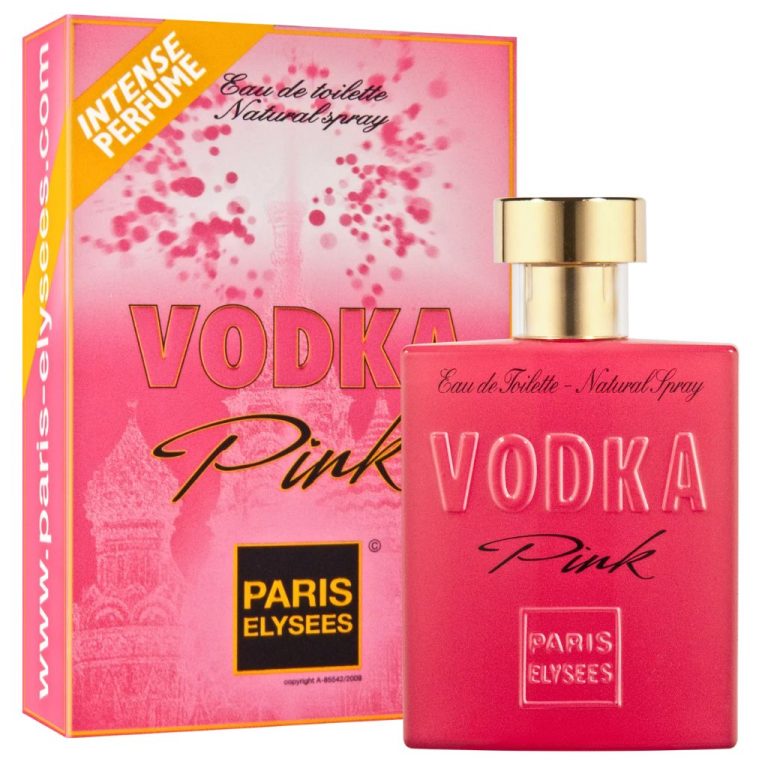 Perfume Vodka Pink Paris Elysees 100 ml