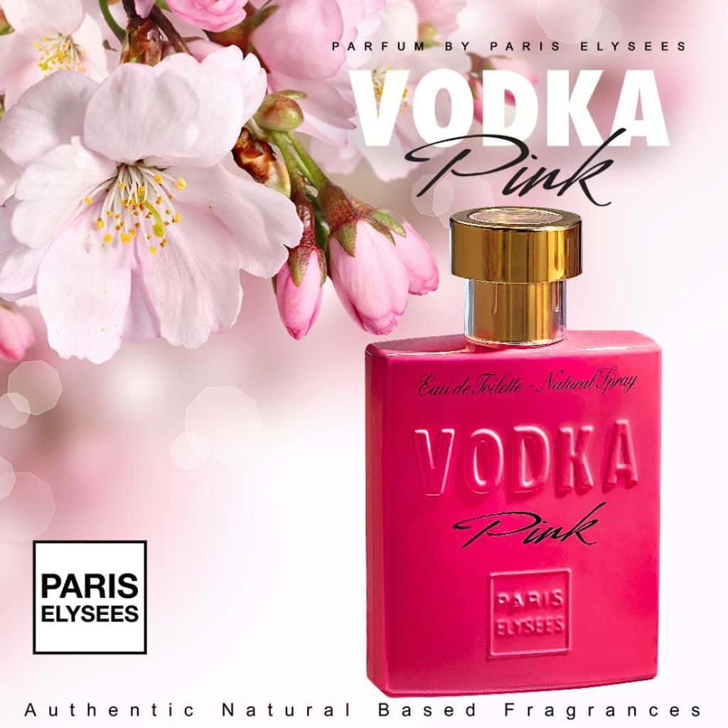 Perfume Feminino Vodka Pink Peris Elysees 100 ml