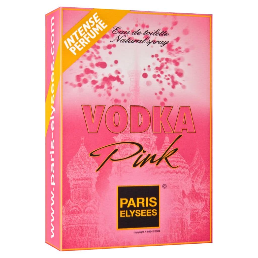 Perfume Feminino Vodka Pink Peris Elysees 100 ml