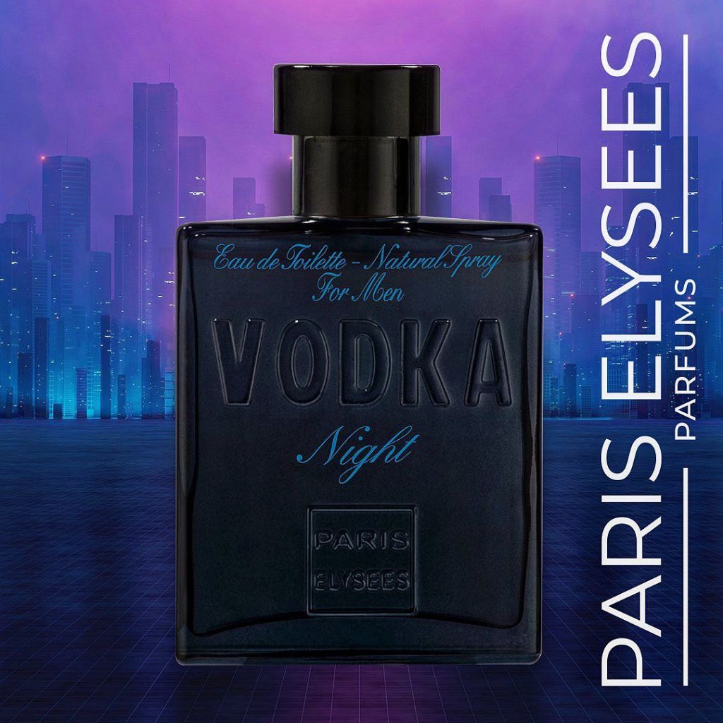 Vodka Night Paris Elysees Perfume Masculino 100ml