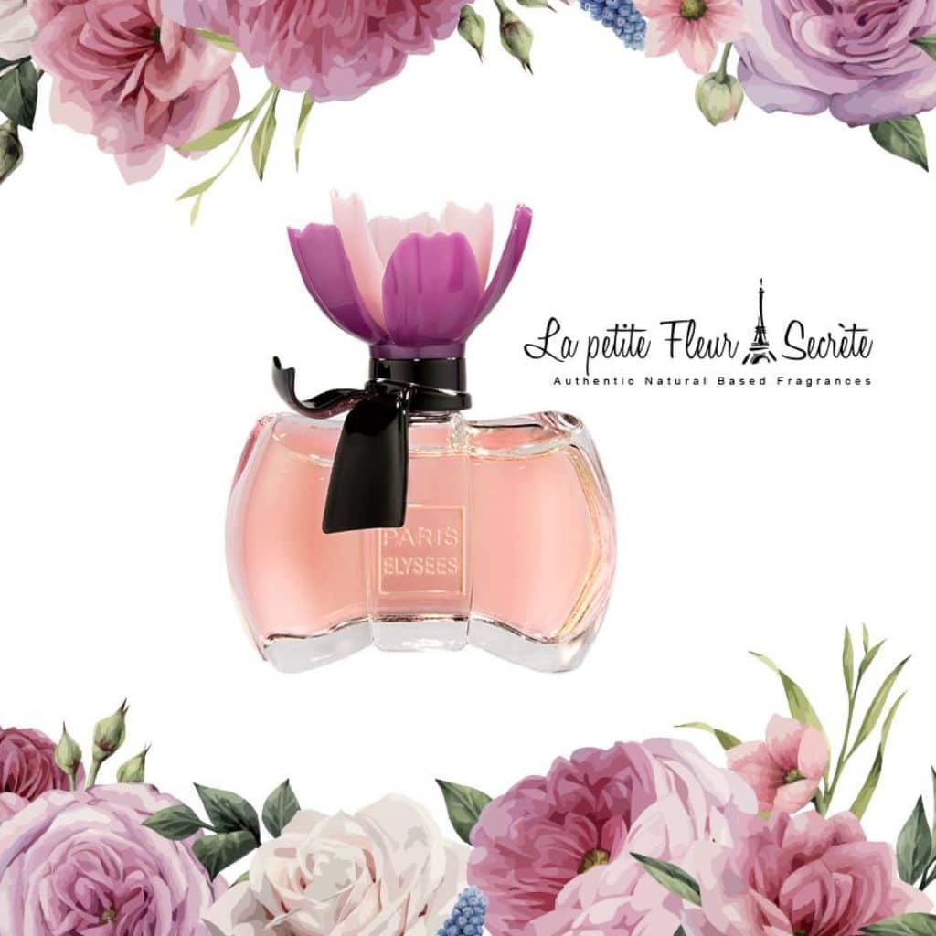 Rosas La Petite Fleur Secrète Paris Elysees Perfume Feminino 100ml