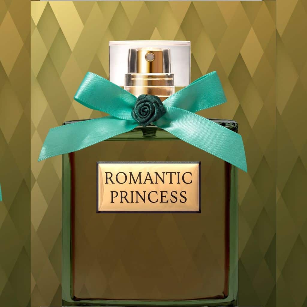 Perfume Feminino Romantic Princess Paris Elysees 100 ml Nova embalagem