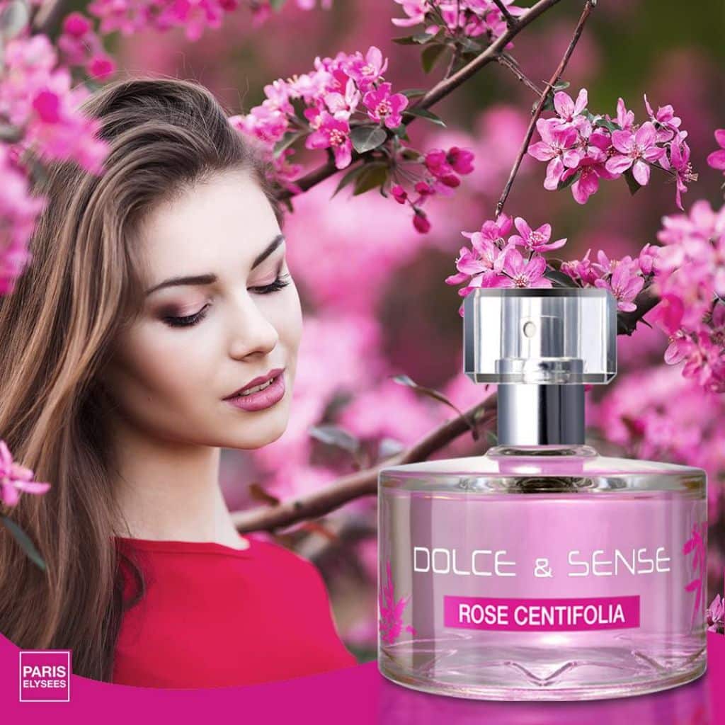 Perfume Feminino Dolce & Sense ROSE CENTIFOLIA Paris Elysees 60ml