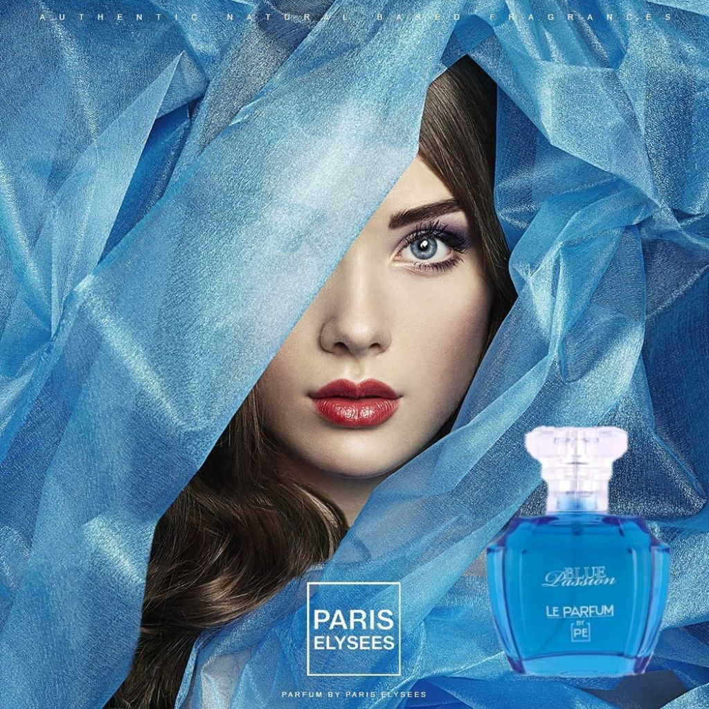 Perfume Blue Passion Paris Elysees 100ml