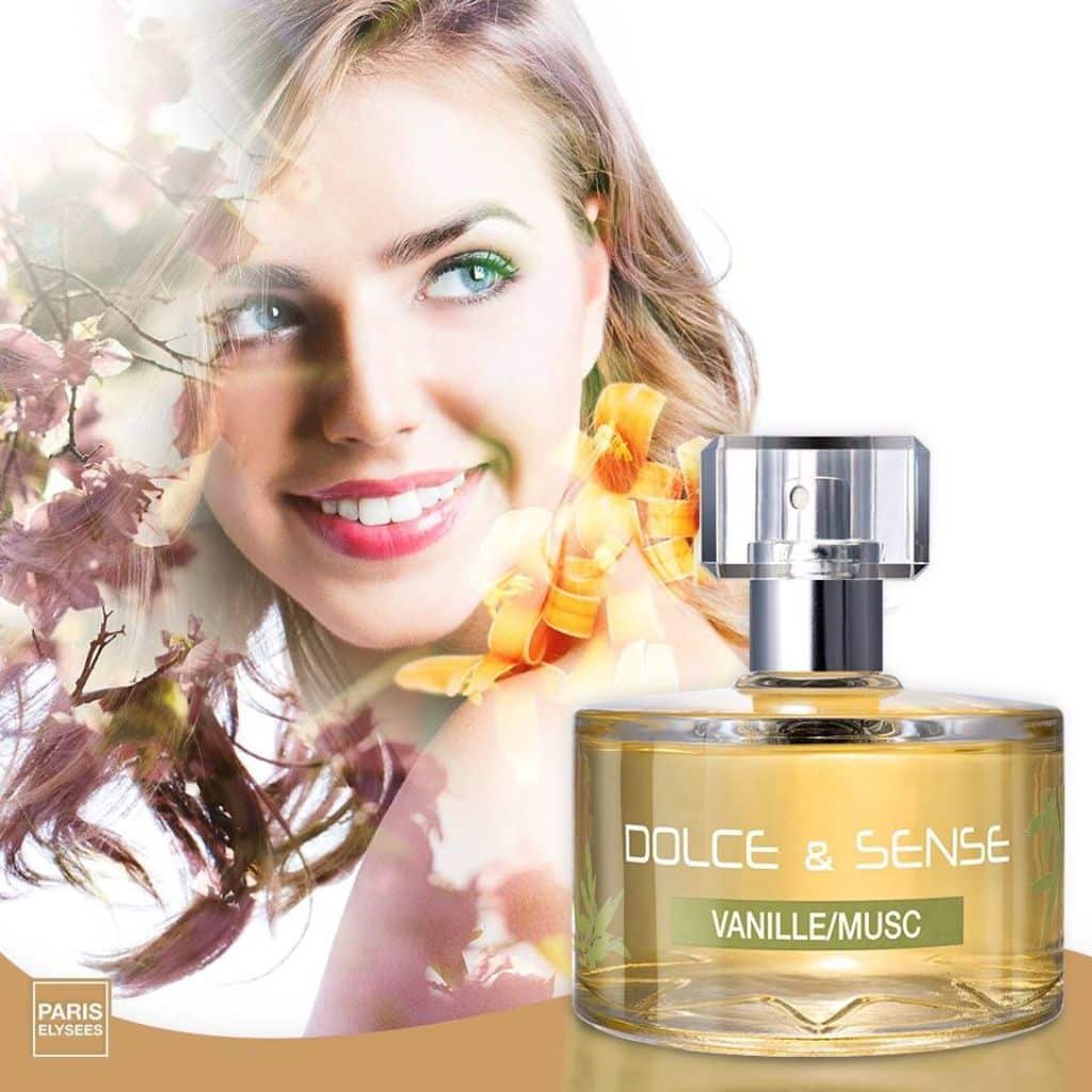 Perfume Feminino Dolce & Sense Vanille e Musc Paris Elysees 60ml