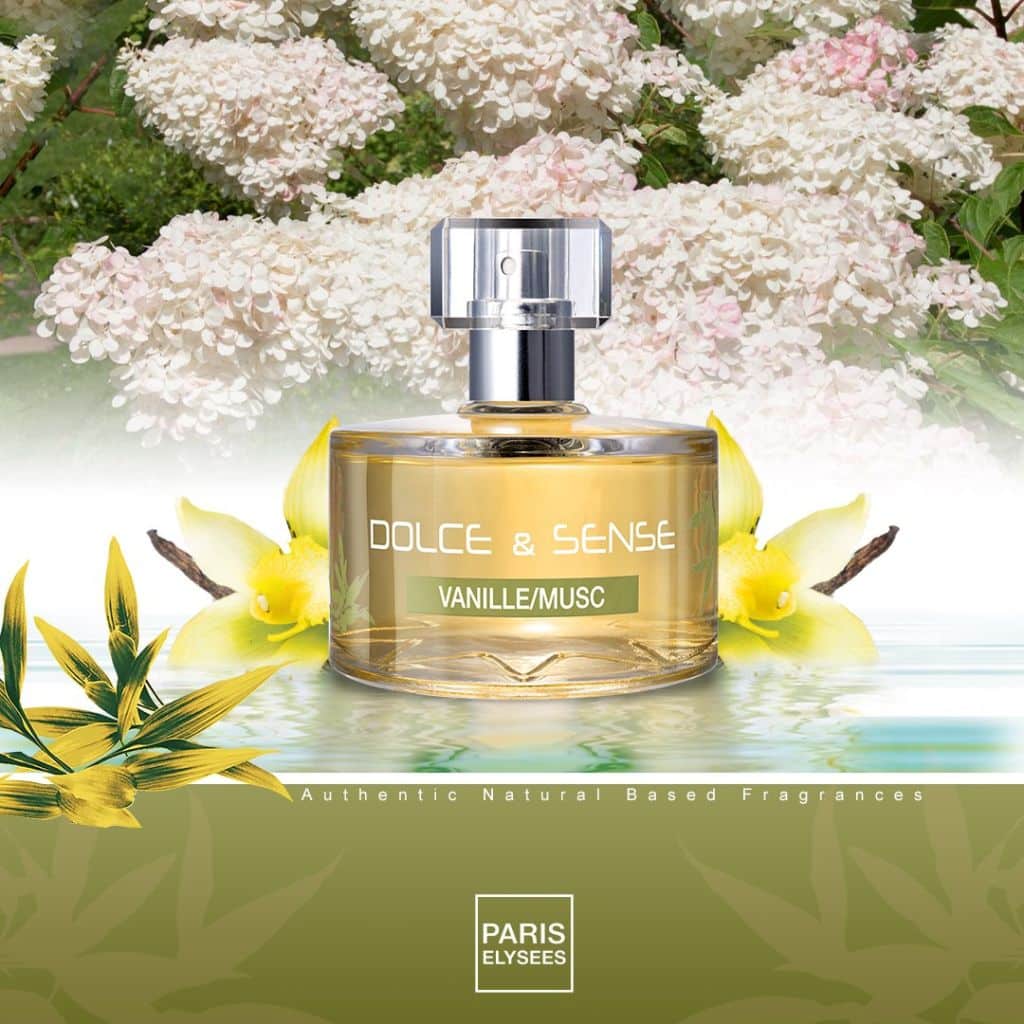 Perfume Feminino Dolce & Sense Vanille e Musc Paris Elysees 60ml