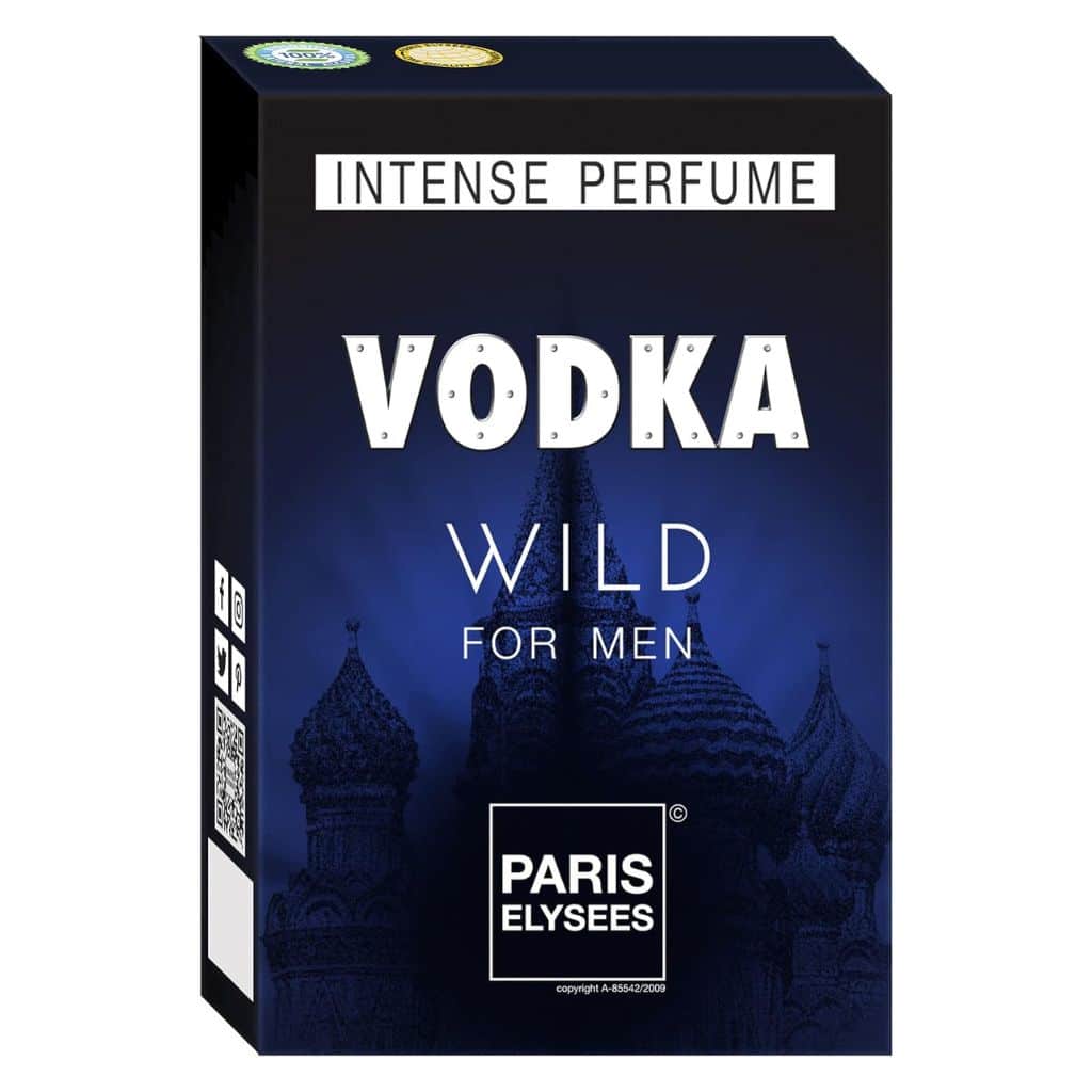 Perfume Masculino Vodka Wild Paris Elysees 100 ml