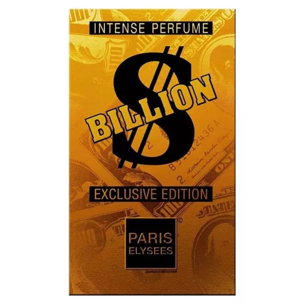 Perfume Masculino Billion Exclusive Edition Paris Elysees 100 ml