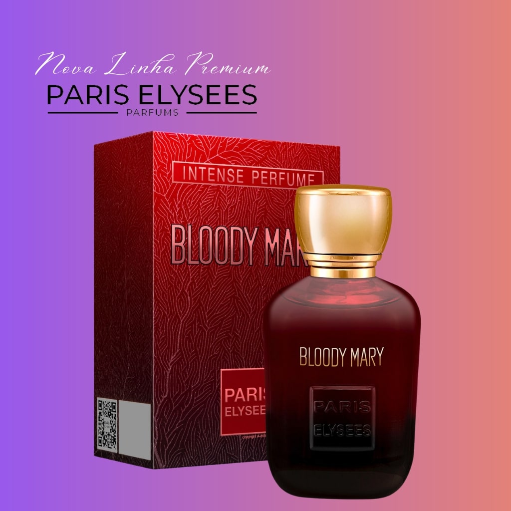 Lançamento Bloody Mary Paris Elysees Perfume Feminino 100 ml